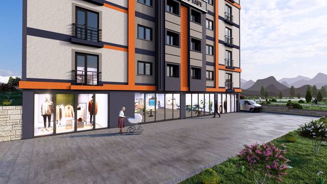 Güçlü Konakları dış cephe render görseli 23 – Bayburt Şingah Mahallesi