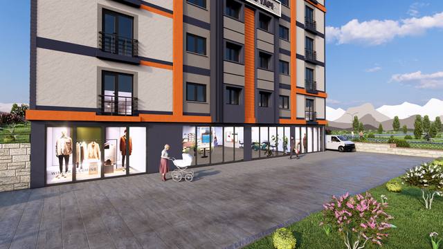 Güçlü Konakları dış cephe render görseli 24 – Bayburt Şingah Mahallesi